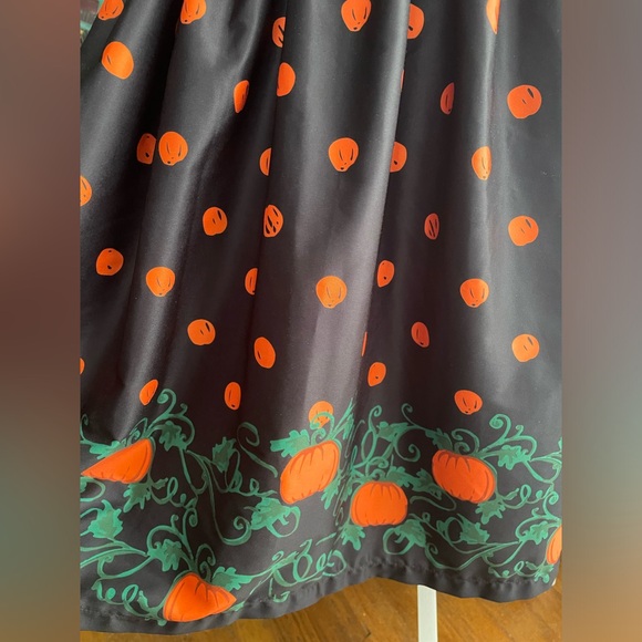 XL Lindy Bop Halloween Retro Pumpkin Dress (altered, see description) - Picture 4 of 6